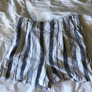 striped shorts